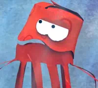 Бумажки: Радужное озеро