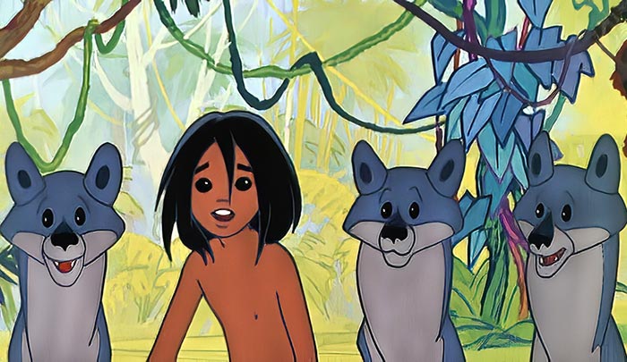 Маугли фото из мультфильма