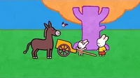 Нарисуй ослика Рисунки Тёмы Нарисуй ослика