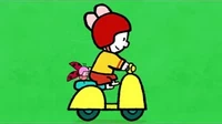 Нарисуй скутер Рисунки Тёмы Нарисуй скутер